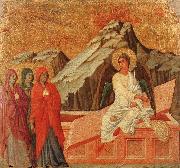 Duccio di Buoninsegna The Holy Woman at the Sepulchre oil